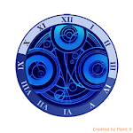 GALLIFREY SEAL CLOCK WIDGET for PC