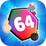 Make 64 - Merge Numbers Puzzle! Simple Casual Game icon