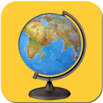 Offline world map 2018 - world atlas icon