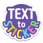 Texticker, Create Text Stickers - WAStickerApps icon