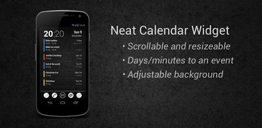 Neat Calendar Widget PC screenshot
