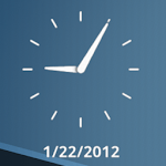 Clean Clock Widget for PC
