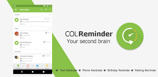 COL Reminder PC screenshot