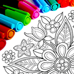 Mandala Coloring Pages icon