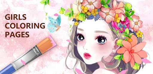 Girls Coloring Dreamland: Color & Draw PC screenshot