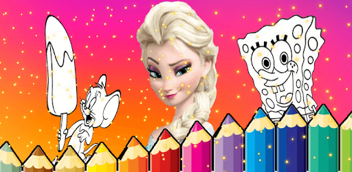 coloring book for any cartoon & princess & manga PC screenshot