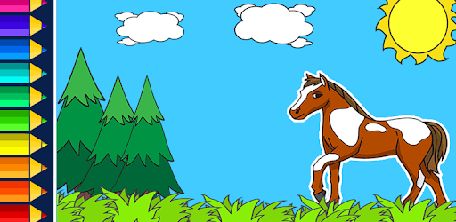 Horse Coloring Book PC screenshot Horse Coloring Book PC screenshot
