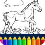 Horse Coloring Book icon