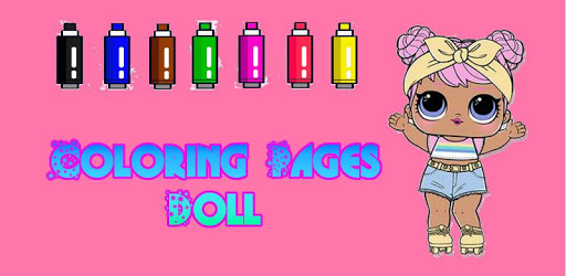 Creative Coloring Pages Lol Surprise Dolls PC screenshot