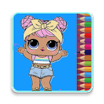 Creative Coloring Pages Lol Surprise Dolls icon