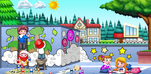 Painting and drawing game PC screenshot