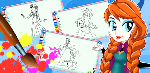 Elsa Coloring Games PC screenshot Elsa Coloring Games PC screenshot