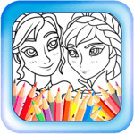 Elsa Coloring Games icon