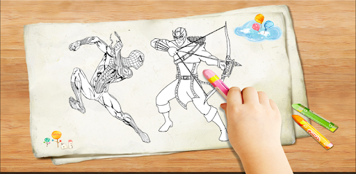 Super Hero Coloring Book for Kids New Coloring PC screenshot Super Hero Coloring Book for Kids New Coloring PC screenshot