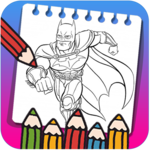 Super Hero Coloring Book for Kids New Coloring icon