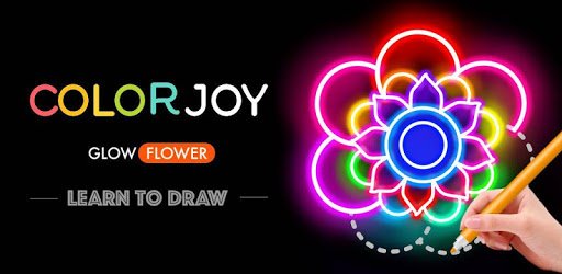 Learn To Draw Glow Flower PC screenshot