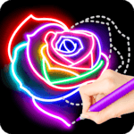 Learn To Draw Glow Flower icon