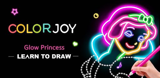 Learn To Draw Glow Princess PC screenshot Learn To Draw Glow Princess PC screenshot