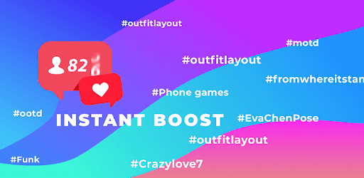 InstantBoost  - Boom Likes Tags and F0llowers PC screenshot