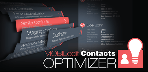 Contacts Optimizer PC screenshot Contacts Optimizer PC screenshot