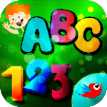 Learn English letters and numbers for children icon