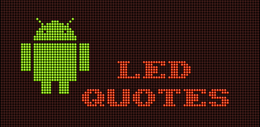 LED Quotes PC screenshot LED Quotes PC screenshot