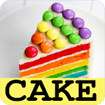 Cake recipes with photo offline icon