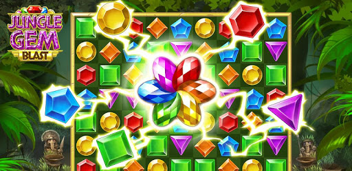 Jungle Gem Blast: Match 3 Jewel Crush Puzzles PC screenshot
