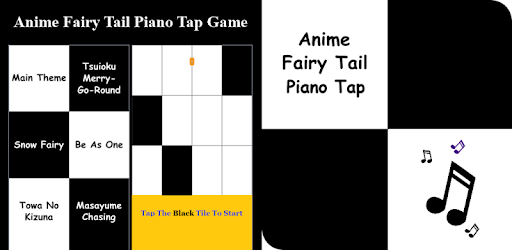 Piano Tap - Anime Fairy Tail PC screenshot