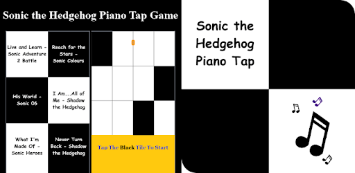 Piano Tap - Sonic PC screenshot