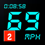 GPS Speedometer, Odometer, Pedometer Mileage track icon