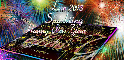 Live 3D 2018 Sparkling Fireworks Keyboard Theme PC screenshot Live 3D 2018 Sparkling Fireworks Keyboard Theme PC screenshot