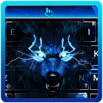 3D Lightning Wolf Keyboard Theme for PC 3D Lightning Wolf Keyboard Theme for PC