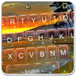 Live 3D Golden Beach Keyboard Theme for PC