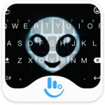 Dark Alien Keyboard Theme for PC Dark Alien Keyboard Theme for PC