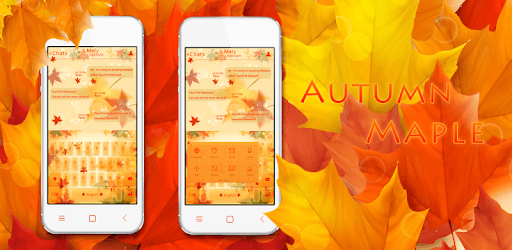 TouchPal Autumn Maple Theme PC screenshot