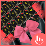 Black Butterfly Knot Keyboard Theme for PC