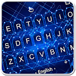Blue Electronic Keyboard Theme icon