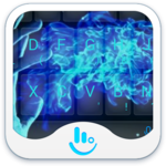 Blue Fire Keyboard Theme for PC Blue Fire Keyboard Theme for PC
