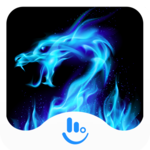 Blue Flame Dragon Keyboard for PC