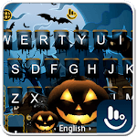Live Blue Halloween Keyboard Theme icon