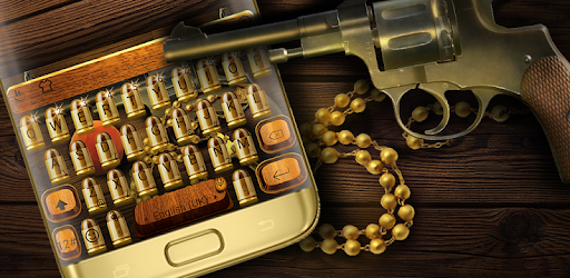 Bullet Gun Keyboard Theme PC screenshot