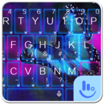 Blue Butterfly Keyboard Theme icon