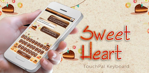 Sweet Heart Keyboard Theme PC screenshot
