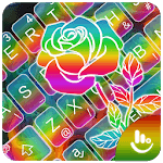 Colorful Rose Keyboard Theme icon