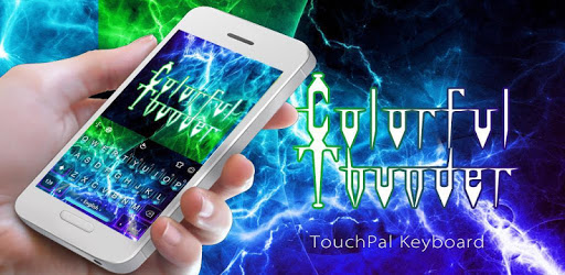 Colorful Thunder Keyboard Theme PC screenshot