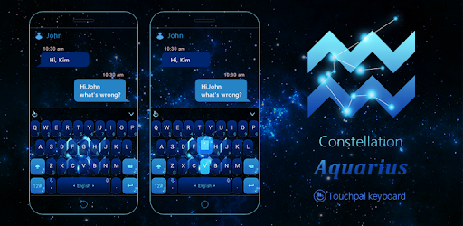 Star Aquarius Keyboard Theme PC screenshot