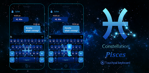Star Pisces Keyboard Theme PC screenshot