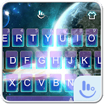 Live Cosmic Alien Spacecraft Earth Keyboard Theme icon
