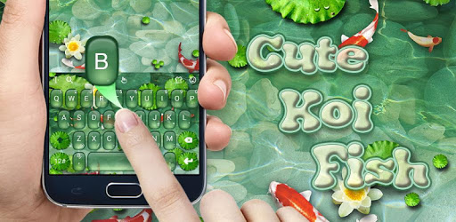 Cute Koi Fish Keyboard Theme PC screenshot